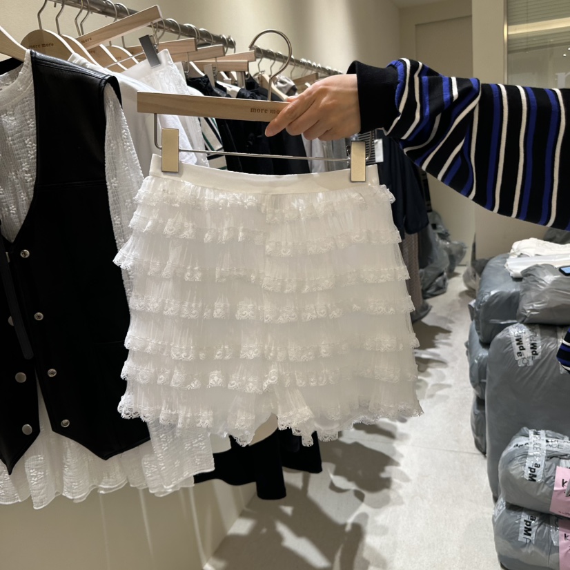 MOREMORE韓國㊣直郵東大門代購女裝新品人氣休閑推薦25春夏短褲more more短褲