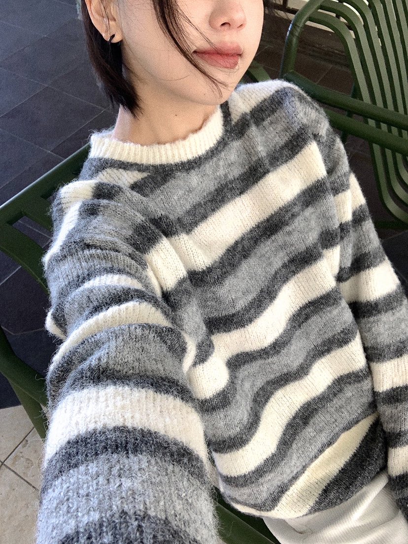 BONHEUR韓國直郵㊣女裝新品人氣職業25春夏熱賣推薦休閑針織衫BONHEUR-2件起針織衫