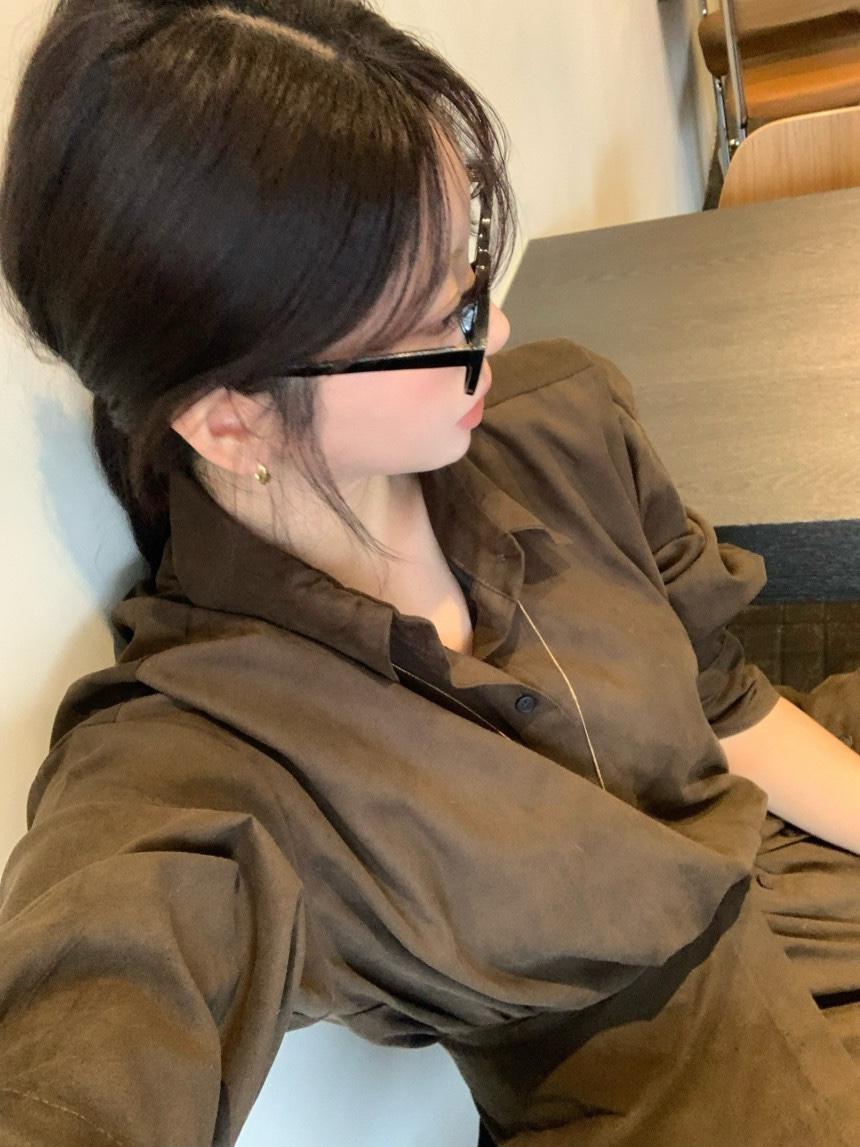 BONHEUR韓國直郵㊣女裝新款職業休閑熱賣人氣襯衫蕾絲衫麂皮BONHEUR-2件起襯衫/蕾絲衫