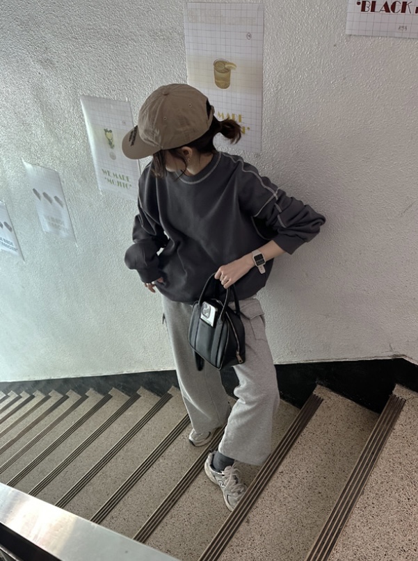 BONHEUR韓國㊣直郵東大門代購女裝新品推薦人氣職業熱賣衛衣BONHEUR-2件起衛衣