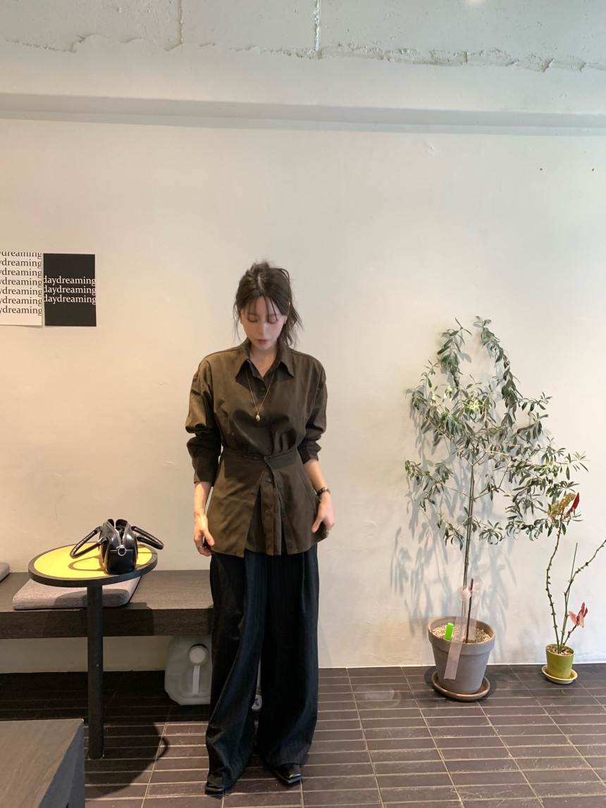 BONHEUR韓國直郵㊣女裝新品休閑推薦熱賣人氣25春夏短裙麂皮BONHEUR-2件起短裙