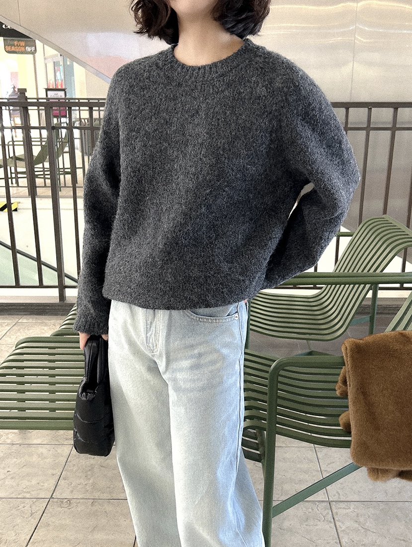 BONHEUR韓國㊣直郵東大門代購女裝新品休閑時尚25春夏針織衫BONHEUR-2件起針織衫