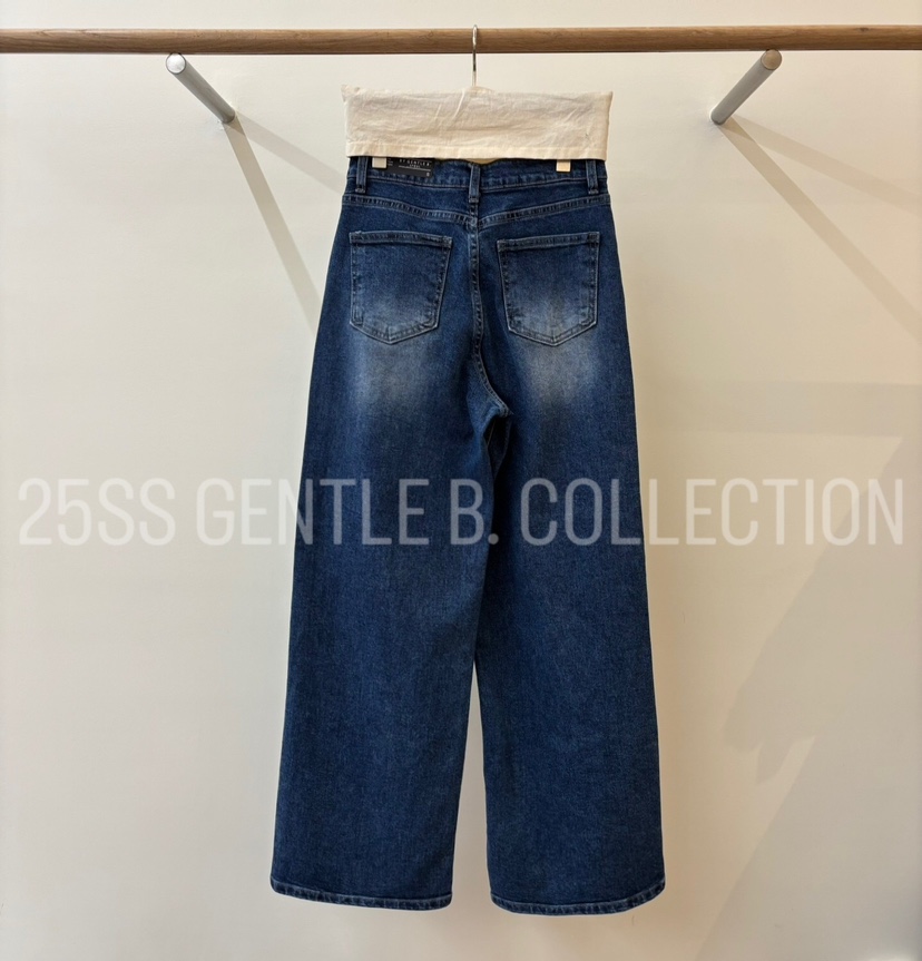 GENTLE B直郵韓國代購㊣女裝新品推薦職業25春夏時尚牛仔褲GENTLE B牛仔褲