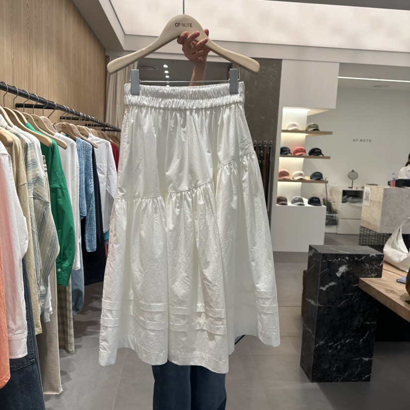 STAYFELT/OF NOTE韓國㊣直郵東大門代購女裝新款25春夏長裙OF NOTE/STAYFELT長裙