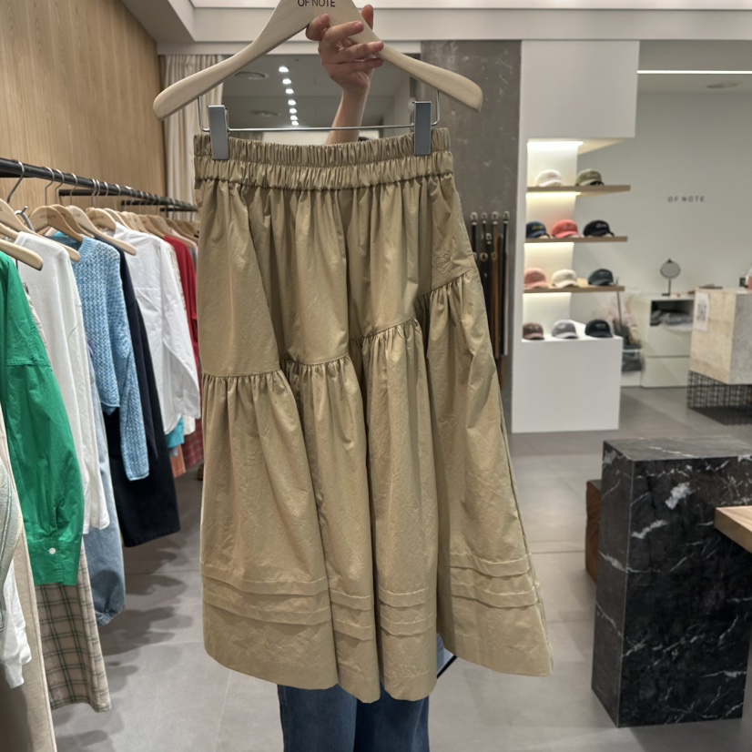 STAYFELT/OF NOTE韓國㊣直郵東大門代購女裝新款25春夏長裙OF NOTE/STAYFELT長裙圖色2