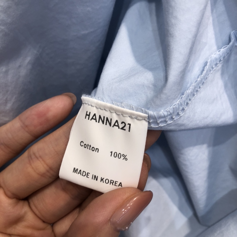 空韓國直郵㊣女裝新品職業25春夏時尚熱賣人氣推薦襯衫蕾絲衫HANNA21襯衫/蕾絲衫