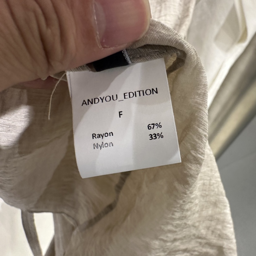 ANDYOUEDITION直郵韓國代購㊣女裝新款推薦25春夏休閑時尚馬甲ANDYOUEDITION馬甲