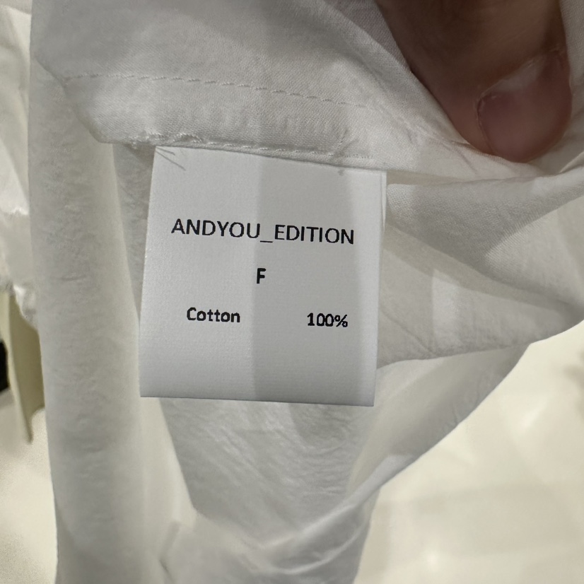 ANDYOUEDITION韓國直郵㊣女裝新款推薦時尚熱賣職業襯衫蕾絲衫ANDYOUEDITION襯衫/蕾絲衫