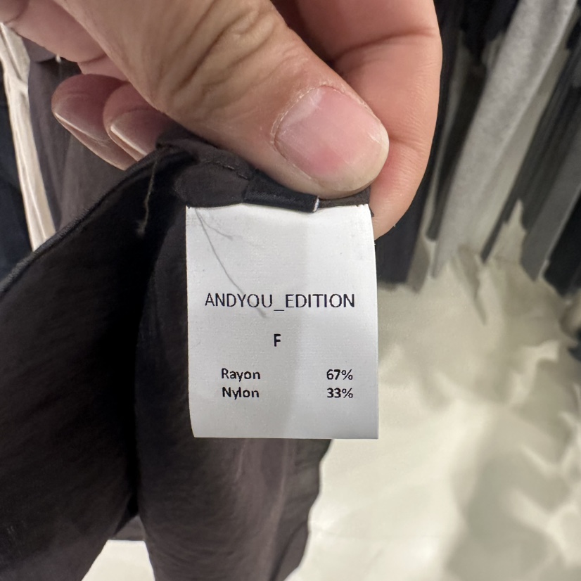 ANDYOUEDITION直郵韓國代購㊣女裝新款職業人氣連衣裙含腰帶ANDYOUEDITION連衣裙