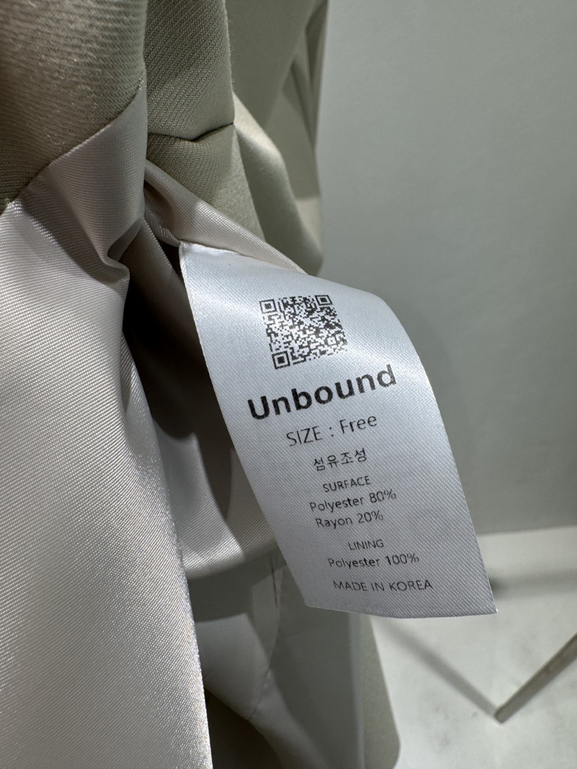 UNBOUND韓國直郵㊣東大門實拍女裝新品職業熱賣人氣時尚夾克UNBOUND夾克