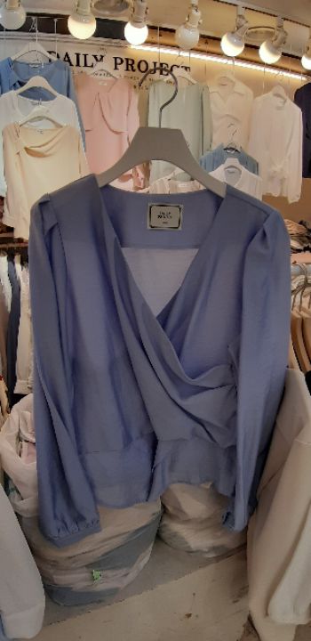 DAILY PROJECT-데일리프로젝트-T韓國直郵㊣女裝新款時尚襯衫蕾絲衫DAILY PROJECT襯衫/蕾絲衫
