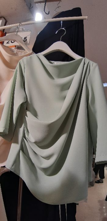 DAILY PROJECT-데일리프로젝트-T韓國直郵㊣女裝新品職業襯衫蕾絲衫絨DAILY PROJECT襯衫/蕾絲衫圖色3