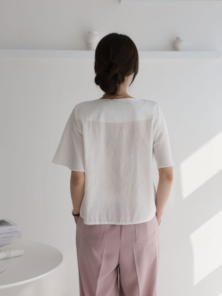DAILY PROJECT-데일리프로젝트-T韓國㊣直郵東大門代購女裝新品職業襯衫蕾絲衫DAILY PROJECT襯衫/蕾絲衫