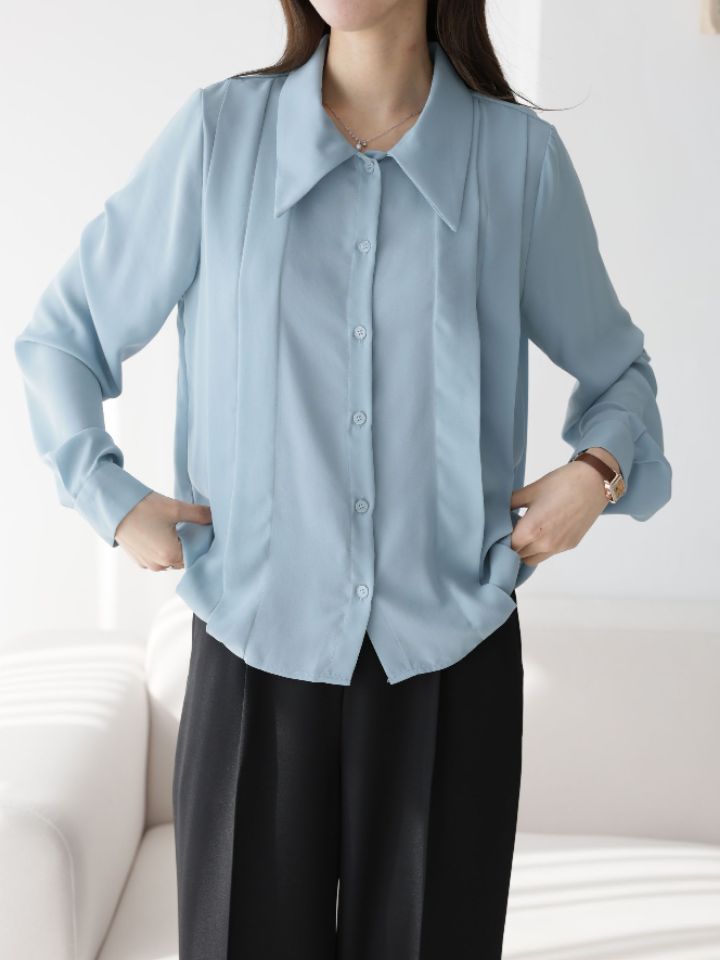 DAILY PROJECT-데일리프로젝트-T韓國㊣直郵東大門代購女裝新品25春夏襯衫蕾絲衫DAILY PROJECT襯衫/蕾絲衫