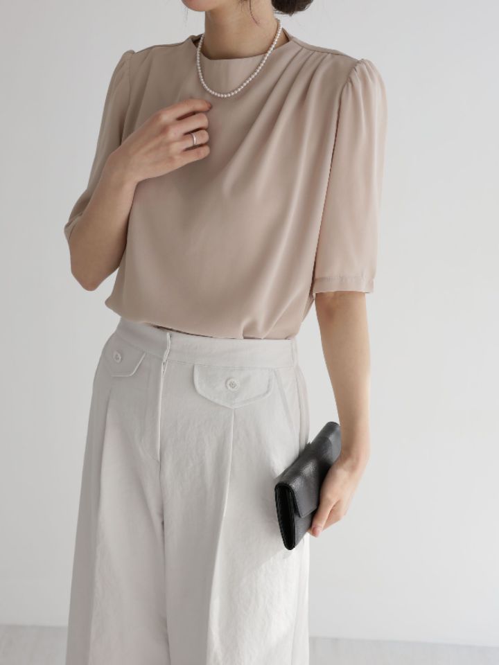 DAILY PROJECT-데일리프로젝트-T韓國㊣直郵東大門代購女裝新款25春夏襯衫蕾絲衫DAILY PROJECT襯衫/蕾絲衫