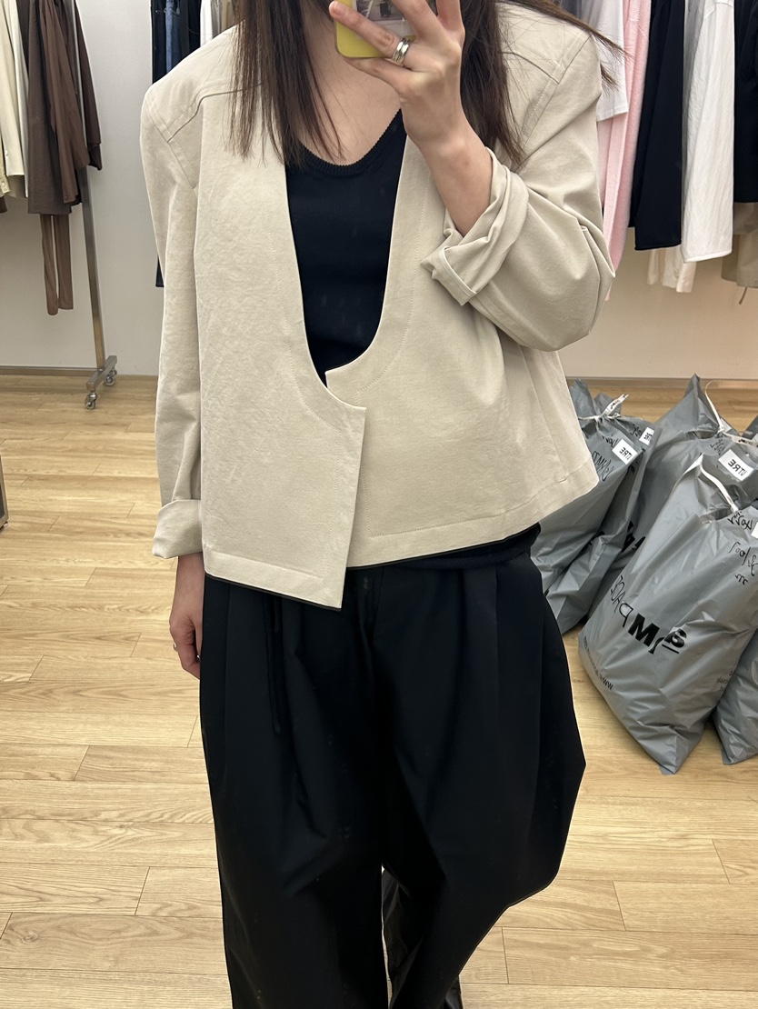 UTRE直郵韓國代購㊣女裝新款25春夏推薦休閑時尚人氣職業夾克UTRE夾克