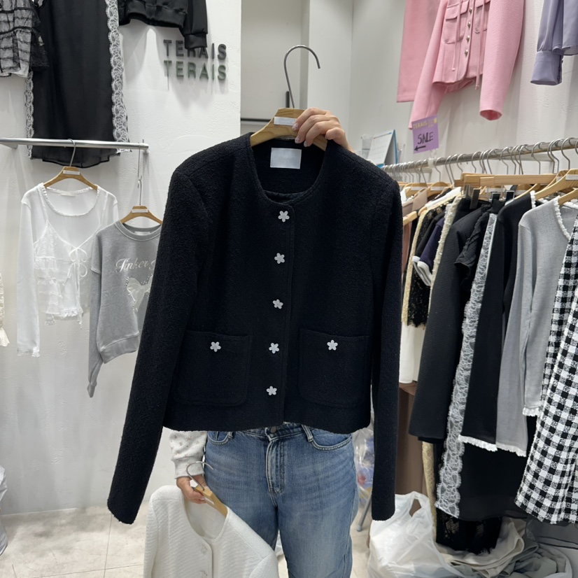 TERAIS韓國㊣直郵東大門代購女裝新款25春夏休閑熱賣推薦夾克TERAIS夾克圖色2