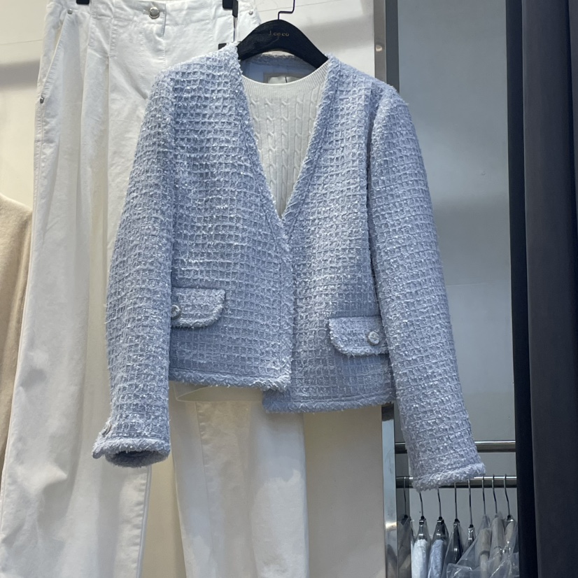 J COCO韓國直郵㊣女裝新品職業時尚推薦人氣25春夏熱賣夾克J COCO夾克圖色2