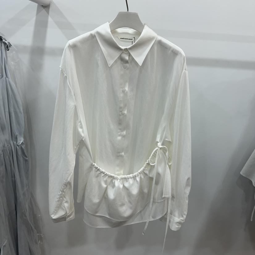 AIME HOPE MAKE直郵韓國代購㊣女裝新款時尚25春夏襯衫蕾絲衫AIME HOPE MAKE襯衫/蕾絲衫