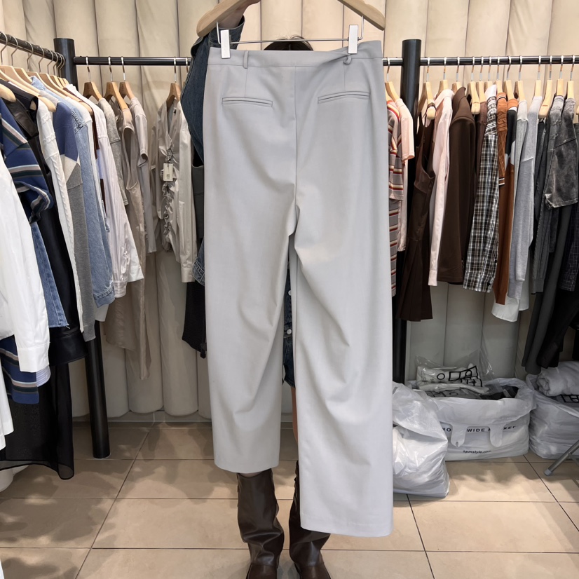 OUS/INCH-L韓國直郵㊣東大門實拍女裝新品熱賣25春夏休閑褲OUS/INCH休閑褲