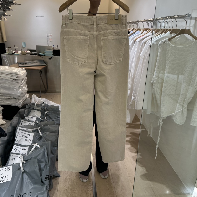 EFFERVESCENT韓國直郵㊣女裝新品25春夏時尚休閑人氣休閑褲evc/effervescent休閑褲