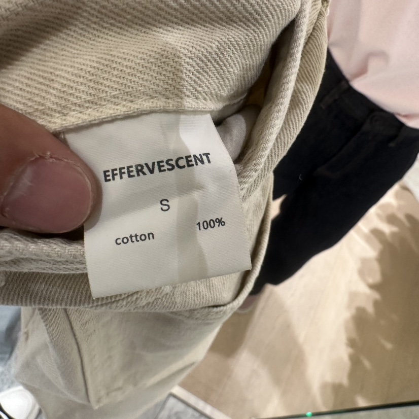 EFFERVESCENT韓國直郵㊣女裝新品25春夏時尚休閑人氣休閑褲evc/effervescent休閑褲