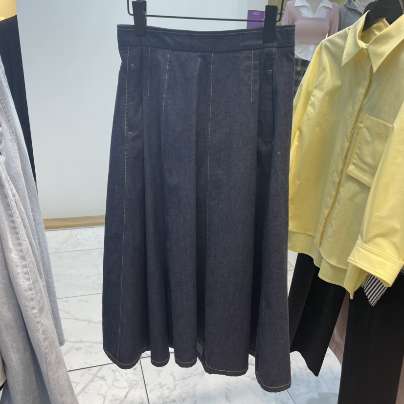 J COCO韓國直郵㊣女裝新款25春夏熱賣職業時尚半身裙中短裙J COCO半身裙/中短裙圖色2