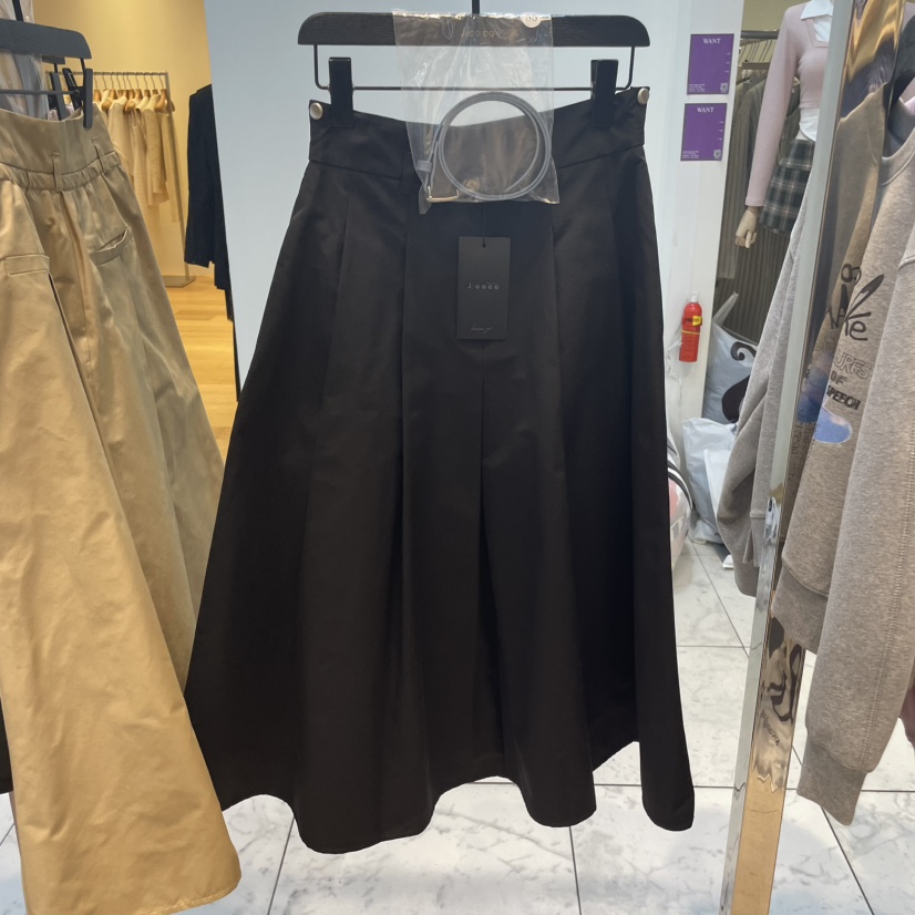 J COCO直郵韓國代購㊣女裝新品25春夏休閑推薦半身裙中短裙J COCO半身裙/中短裙圖色2