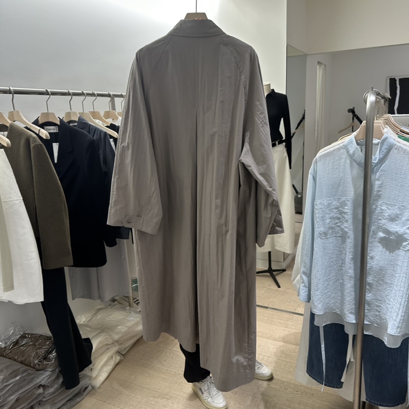 HAUTTE-P韓國㊣直郵東大門代購女裝新品推薦熱賣職業長款風衣HAUTTE長款風衣