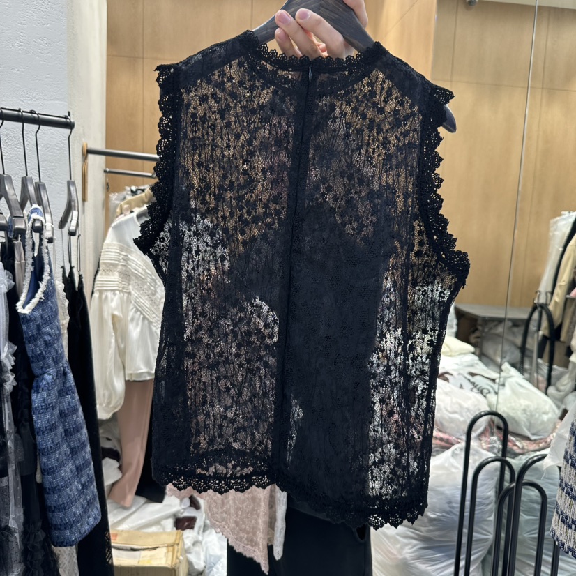 TRIPLE SEVEN直郵韓國代購㊣女裝新品職業熱賣休閑時尚馬甲TRIPLE SEVEN馬甲