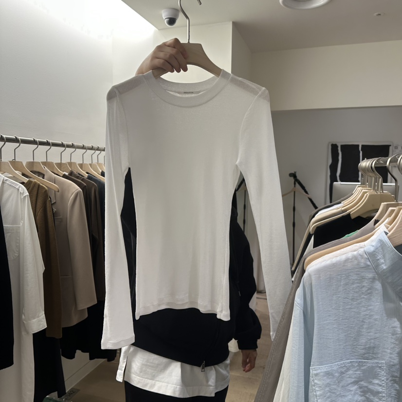 HAUTTE-P韓國直郵㊣東大門實拍女裝新品人氣推薦職業長袖T恤HAUTTE長袖T恤圖色4