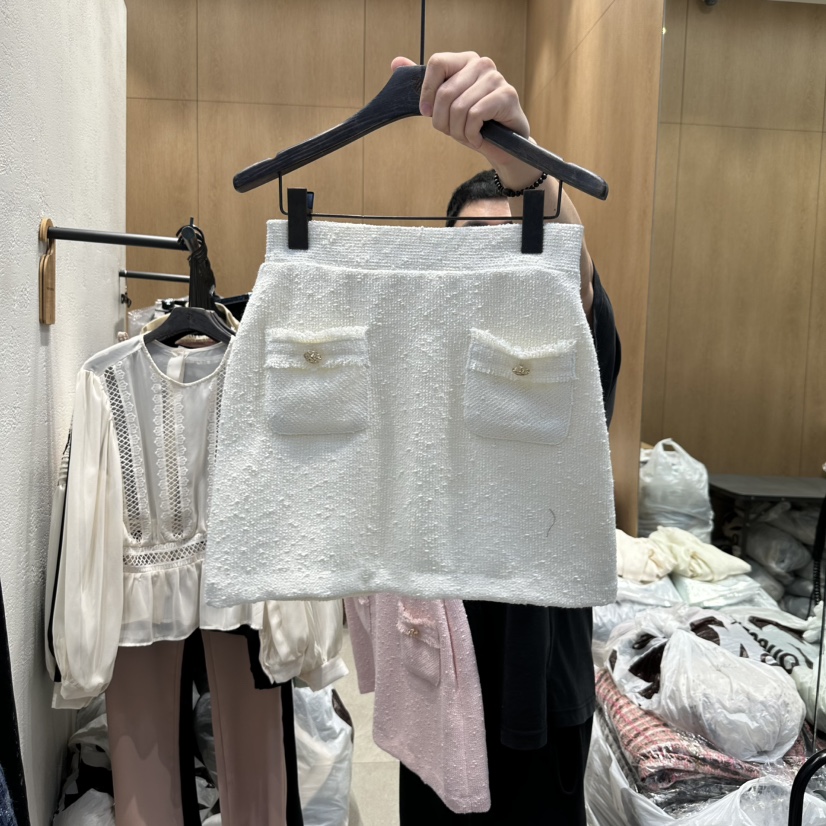TRIPLE SEVEN韓國直郵㊣東大門實拍女裝新款人氣時尚職業短裙TRIPLE SEVEN短裙圖色2