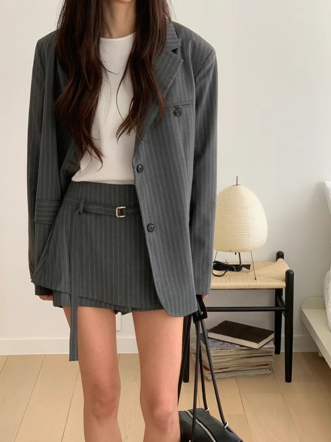WEEKPLAN東大門實拍女裝新品人氣職業推薦真品25春夏熱賣套裝WEEKPLAN套裝