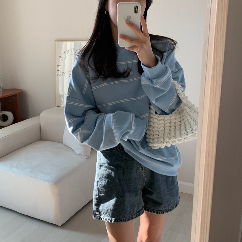 HELLO JINI韓國直郵女裝新品休閑真品時尚推薦人氣25春夏衛衣HELLO JINI衛衣