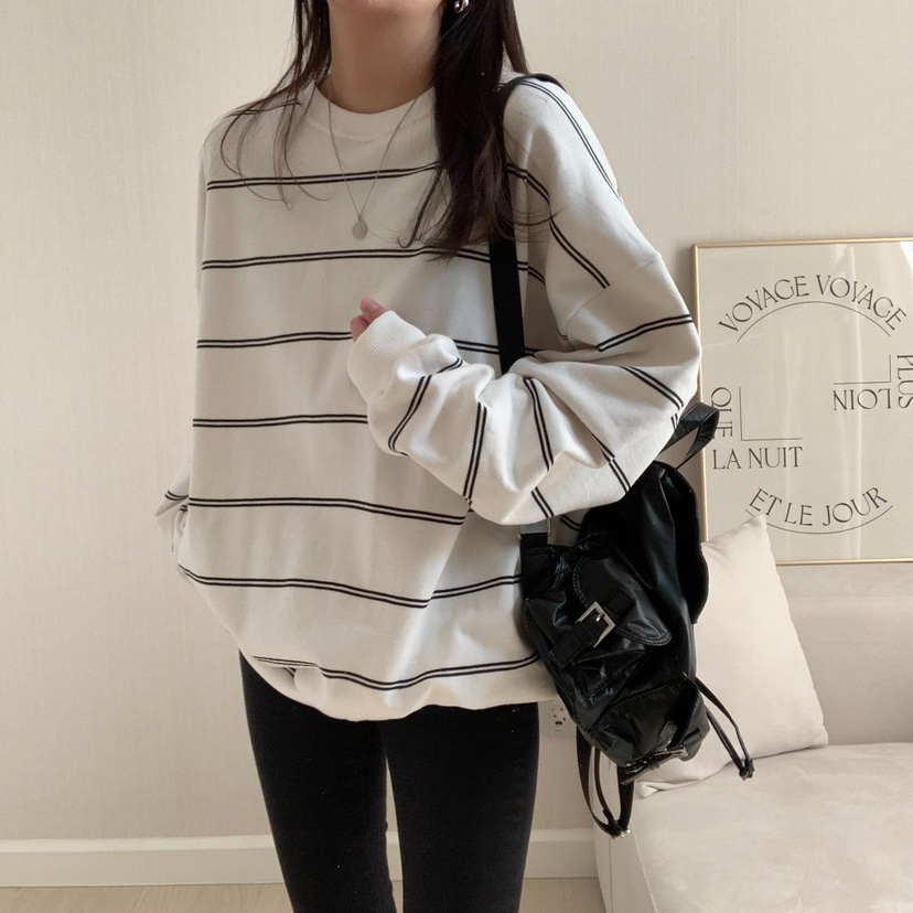 HELLO JINI韓國直郵女裝新品休閑真品時尚推薦人氣25春夏衛衣HELLO JINI衛衣