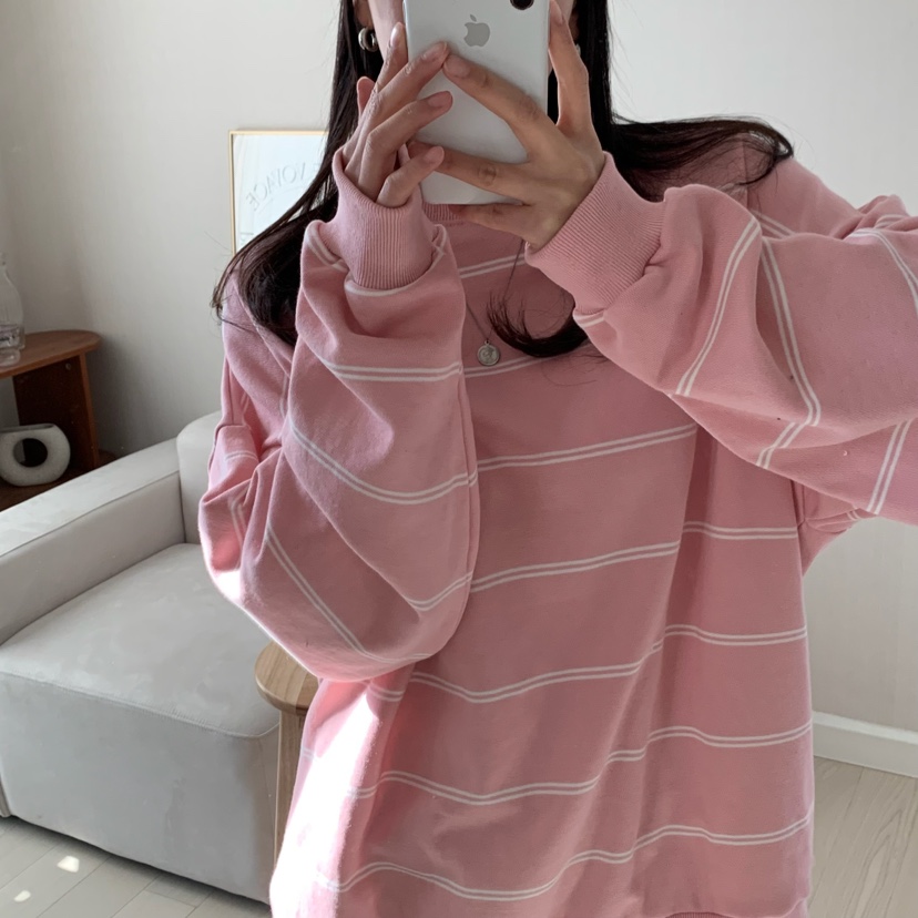 HELLO JINI韓國直郵女裝新品休閑真品時尚推薦人氣25春夏衛衣HELLO JINI衛衣