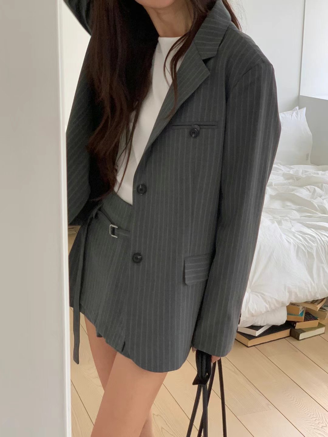 WEEKPLAN東大門實拍女士新品休閑推薦職業25春夏時尚人氣夾克WEEKPLAN夾克