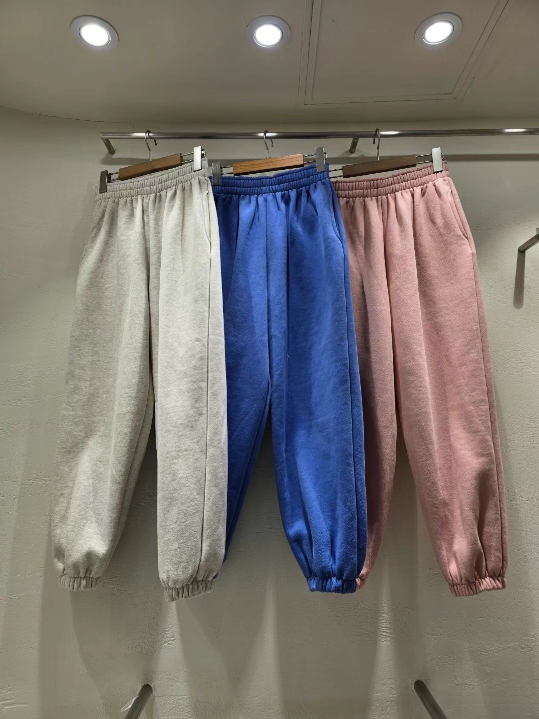 BASIC FEMME-베이직팜므-OT韓國代購女裝新品25春夏休閑褲BASIC FEMME休閑褲