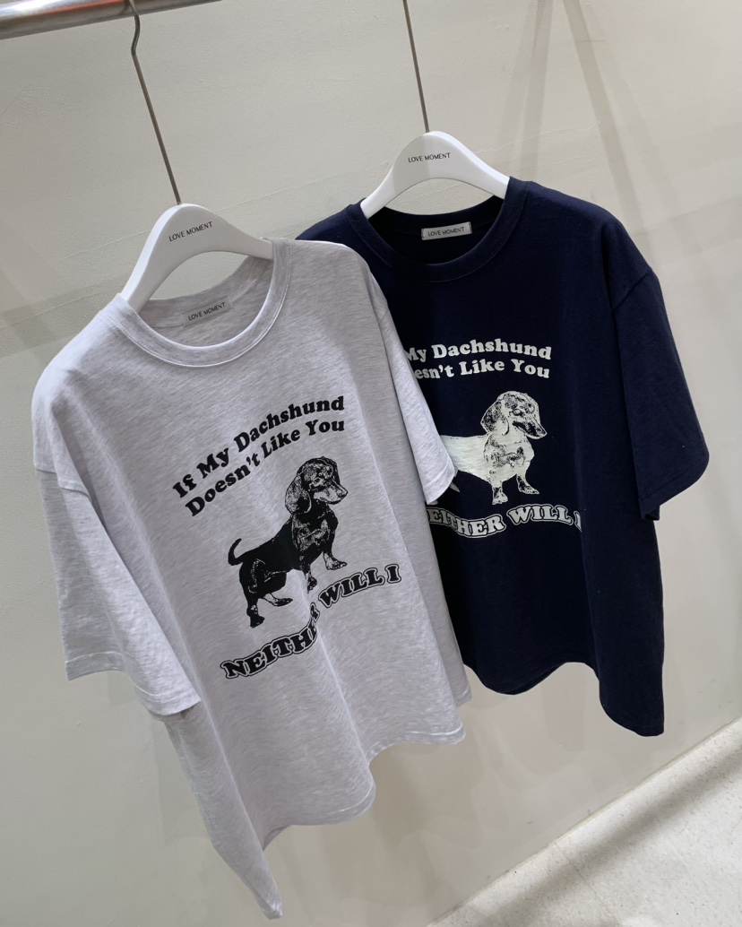 LOVE MOMENT東大門實拍女裝新款熱賣推薦人氣休閑時尚真品T恤LOVE MOMENTT恤