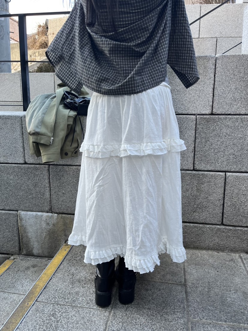 LEMATIN韓國㊣直郵東大門代購女裝新款熱賣推薦時尚25春夏長裙LEMATIN長裙