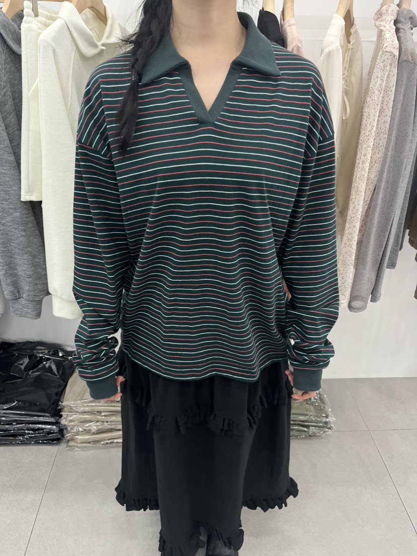 LEMATIN韓國直郵㊣東大門實拍女裝新品職業時尚休閑長袖T恤LEMATIN長袖T恤圖色3