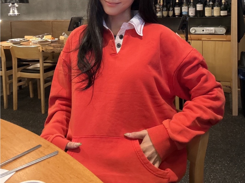 PAIRING直郵韓國代購㊣女裝新款職業人氣推薦熱賣25春夏衛衣刺繡PAIRING衛衣
