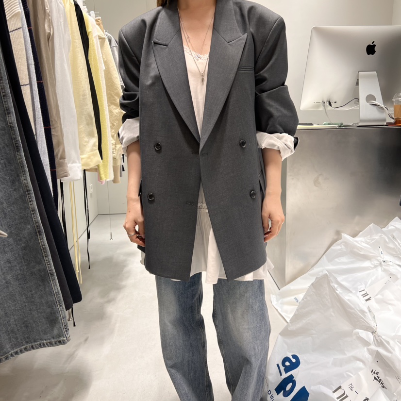 NUESE韓國直郵㊣女裝新品時尚人氣職業25春夏熱賣推薦休閑夾克NUESE夾克