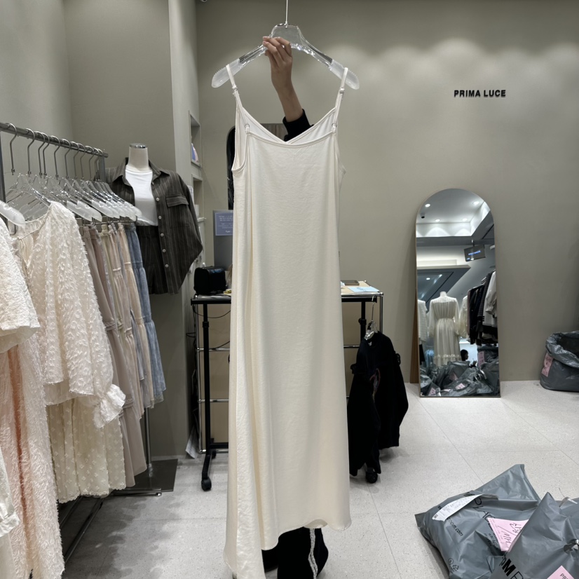 PRIMA LUCE直郵韓國代購㊣女裝新款時尚25春夏休閑熱賣連衣裙CHARLOTTE連衣裙