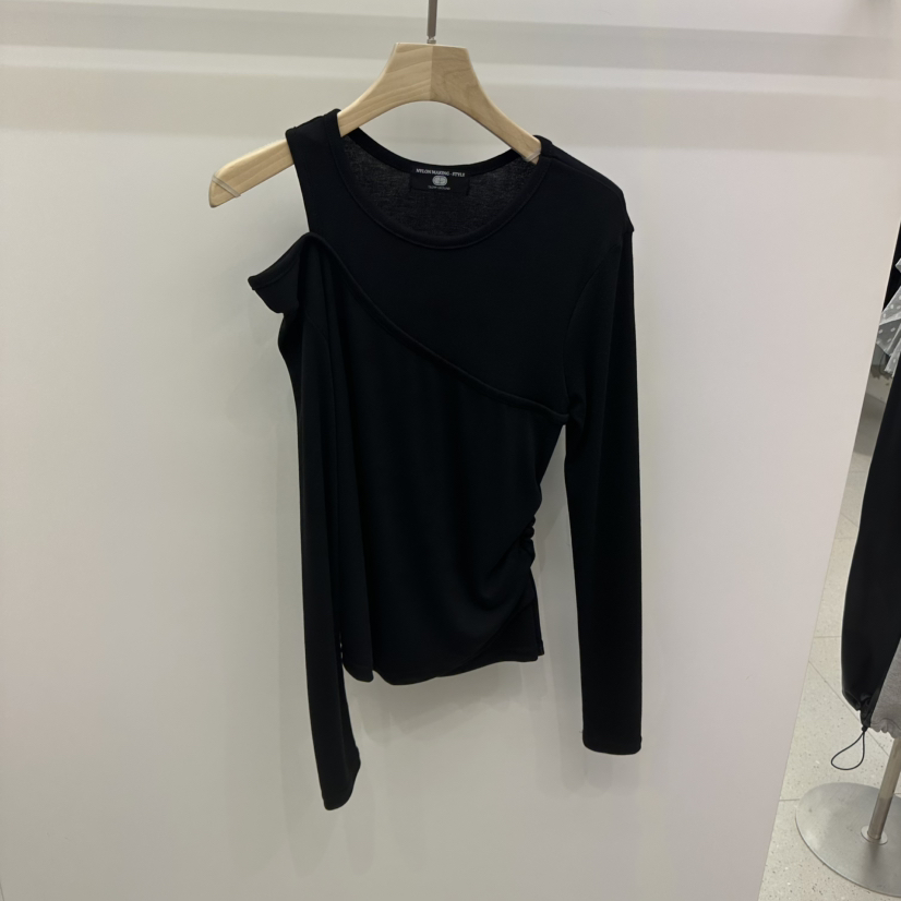 NYLON韓國㊣直郵東大門代購女裝新品人氣休閑熱賣推薦長袖T恤NYLON長袖T恤圖色2