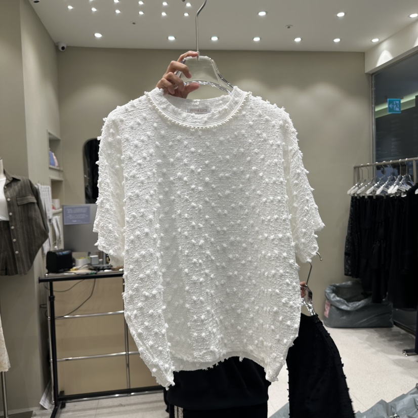 PRIMA LUCE韓國㊣直郵東大門代購女裝新品推薦25春夏襯衫蕾絲衫CHARLOTTE襯衫/蕾絲衫圖色1