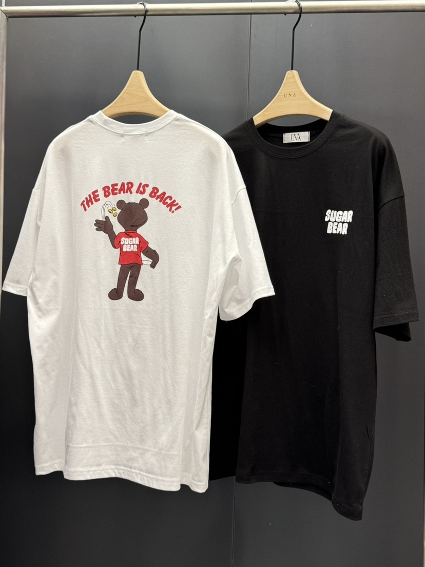 UNA/THE MAY韓國直郵㊣東大門實拍女裝新品25春夏熱賣T恤THEMAY/UNAT恤圖色2左二色