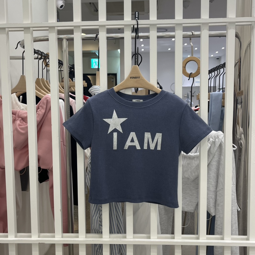 VENEFIT韓國㊣直郵東大門代購女裝新款職業人氣推薦休閑T恤VENEFIT/JENNIET恤圖色3