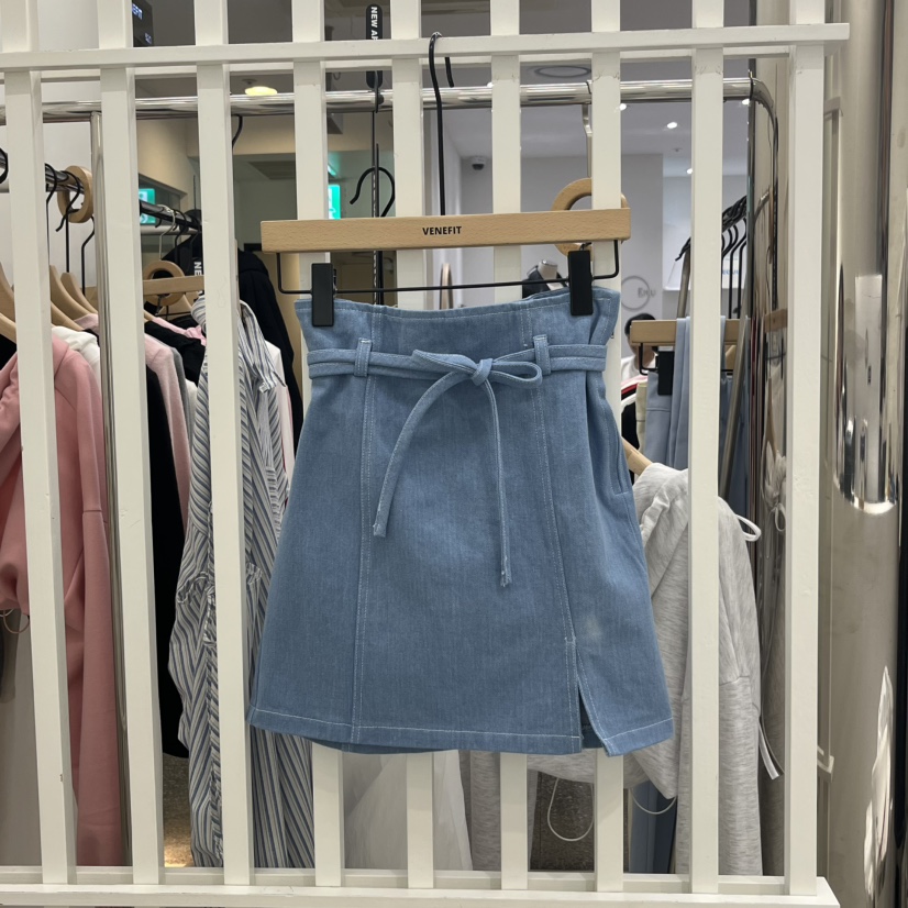 VENEFIT韓國㊣直郵東大門代購女裝新品職業推薦熱賣人氣短裙VENEFIT/JENNIE短裙圖色3