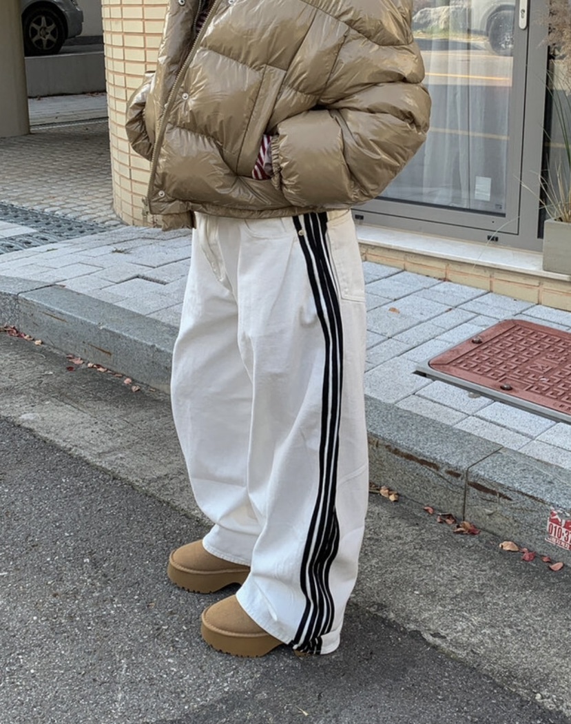 NUEUN直郵韓國代購㊣女裝新款職業推薦休閑熱賣時尚人氣休閑褲NUEUN/SEEOT休閑褲